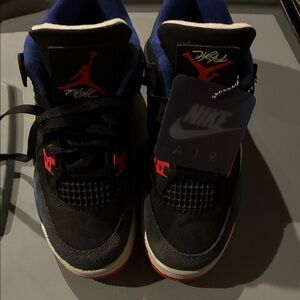 Nike Black/Blue/Red Air Jordan Style Sneakers
